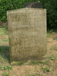 Grabstein Nummer 6 auf dem Friedhof Meinsdorf