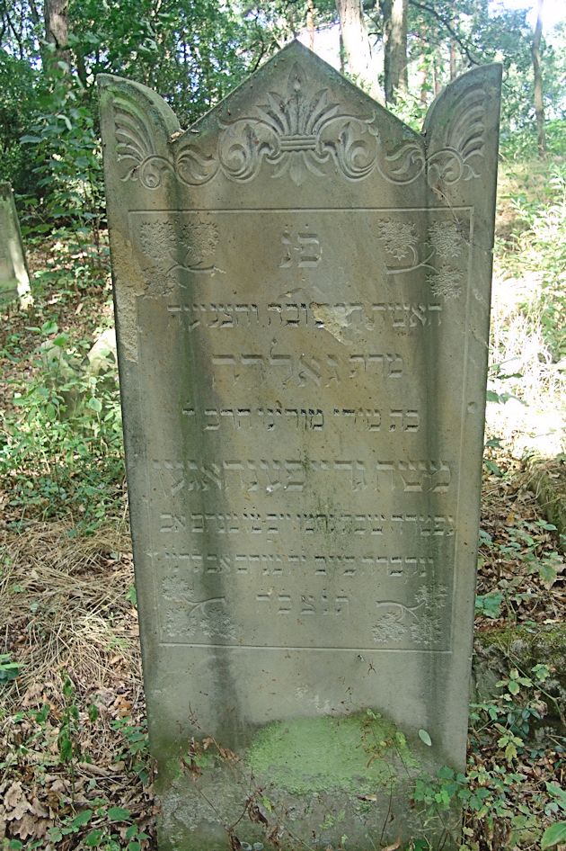 Grabstein Nummer 22 auf dem Friedhof Trzciel (Tirschtiegel)
