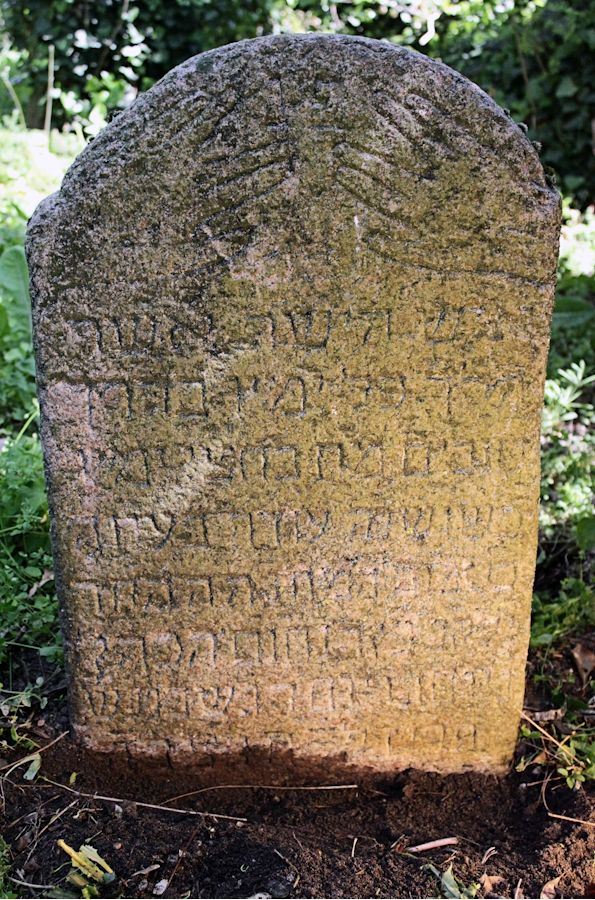 Grabstein Nummer 9 auf dem Friedhof Moryń (Mohrin)