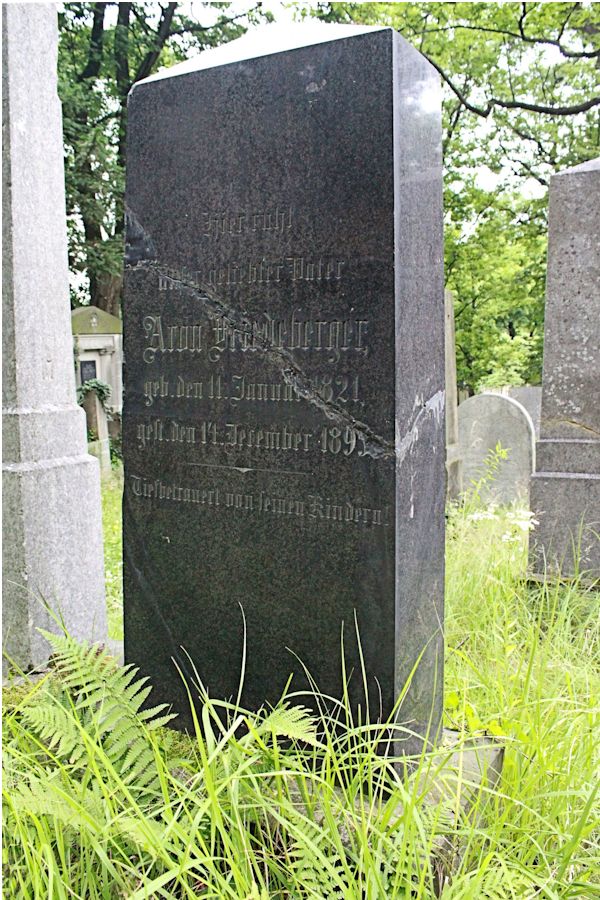 Grabstein Nummer 291 auf dem Friedhof Potsdam