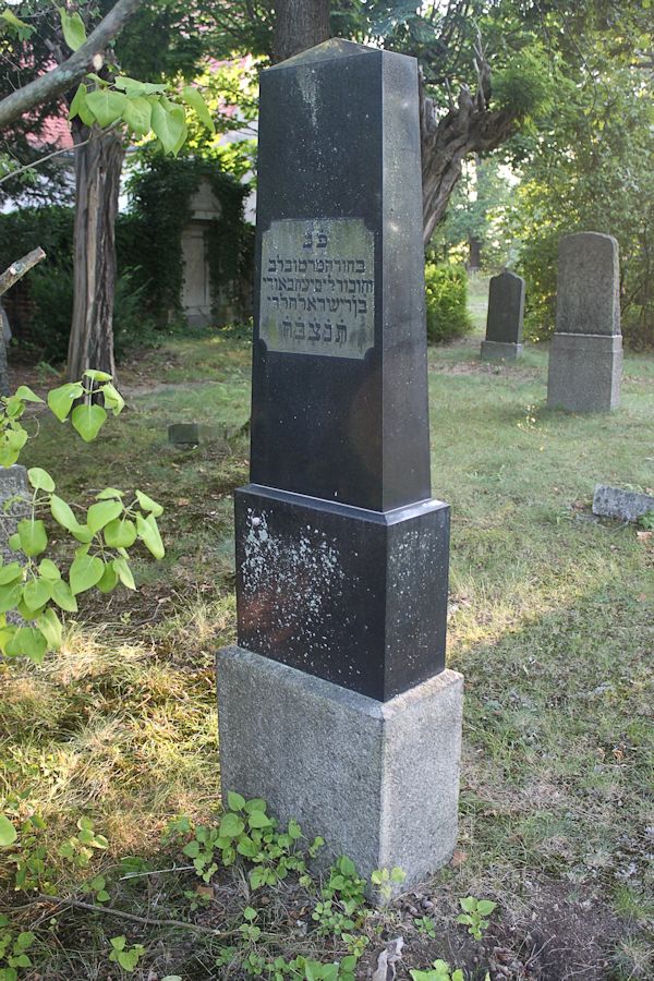 Grabstein Nummer 89 auf dem Friedhof Guben