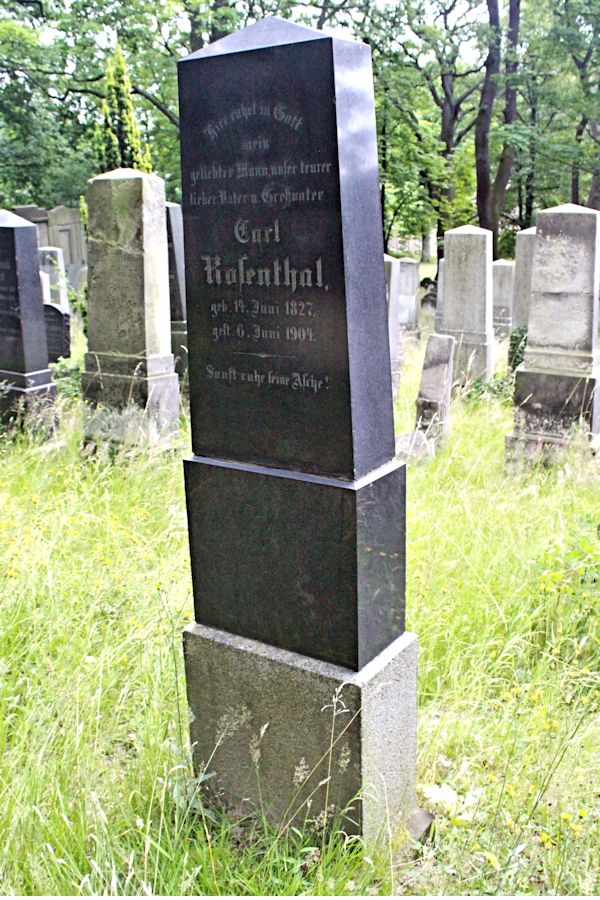 Grabstein Nummer 343 auf dem Friedhof Potsdam