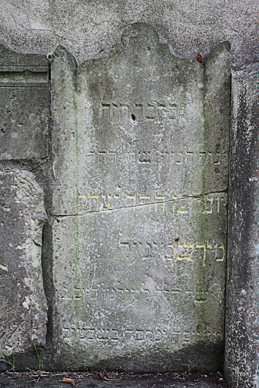 Grabstein Nummer 34 auf dem Friedhof Witnica (Vietz)