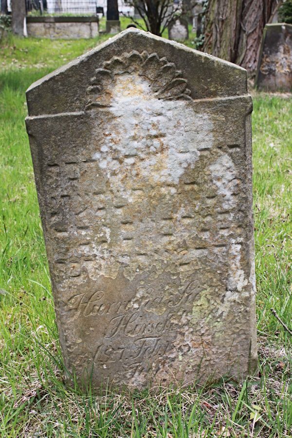 Grabstein Nummer 163 auf dem Friedhof Potsdam