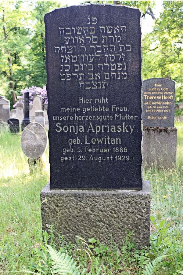 Grabstein Nummer 426 auf dem Friedhof Potsdam
