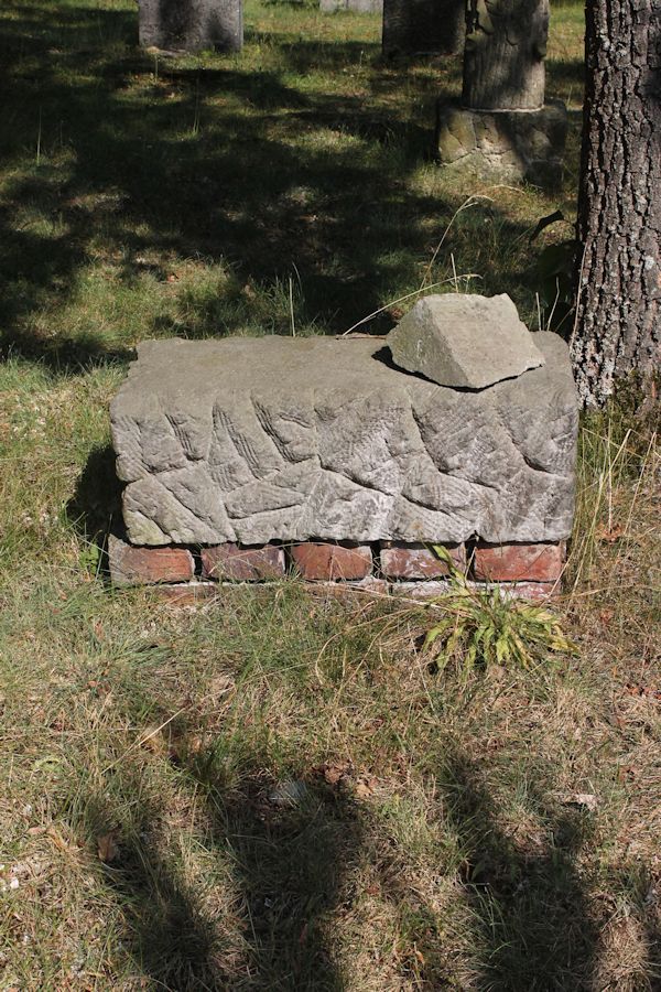 Grabstein Nummer 87 auf dem Friedhof Guben