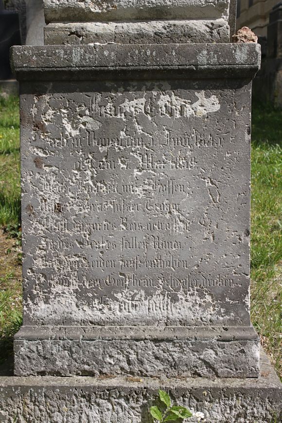 Grabstein Nummer 205 auf dem Friedhof Potsdam