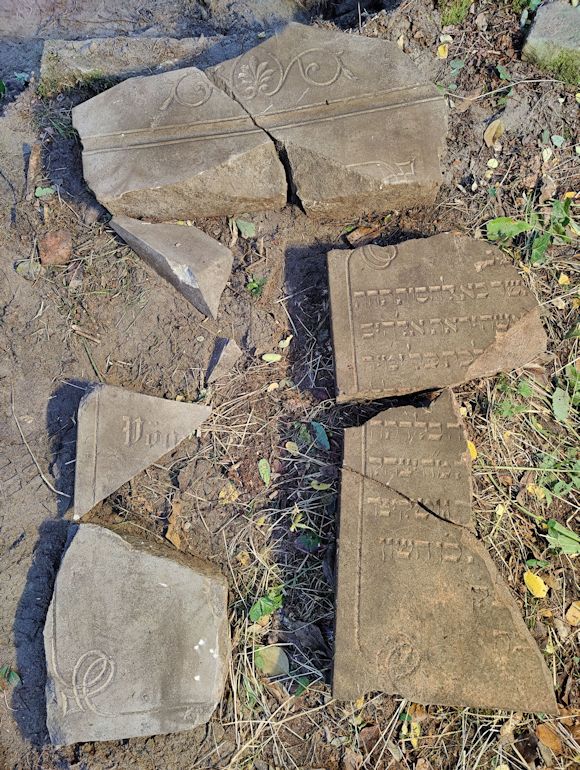 Grabstein Nummer 3 auf dem Friedhof Boleszkowice (Fürstenfelde)
