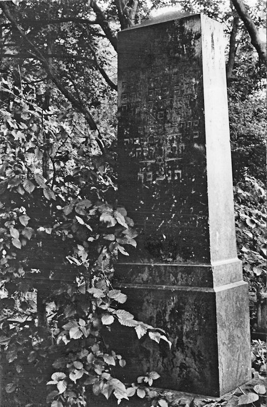 Grabstein Nummer 3 auf dem Friedhof Chojna (Königsberg)