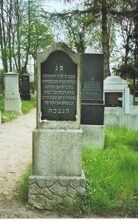 Grabstein Nummer 25 auf dem Friedhof Prenzlau