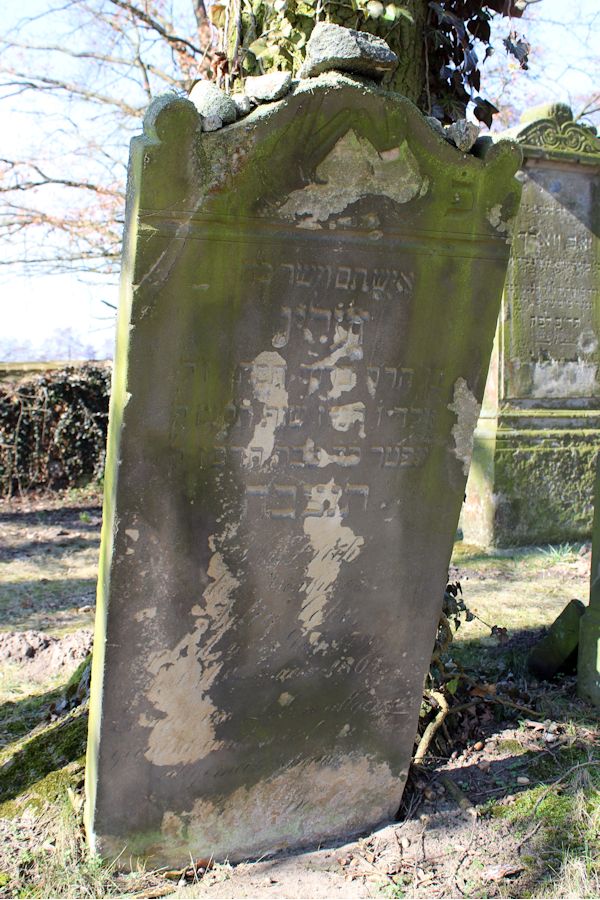 Grabstein Nummer 19 auf dem Friedhof Groß Neuendorf