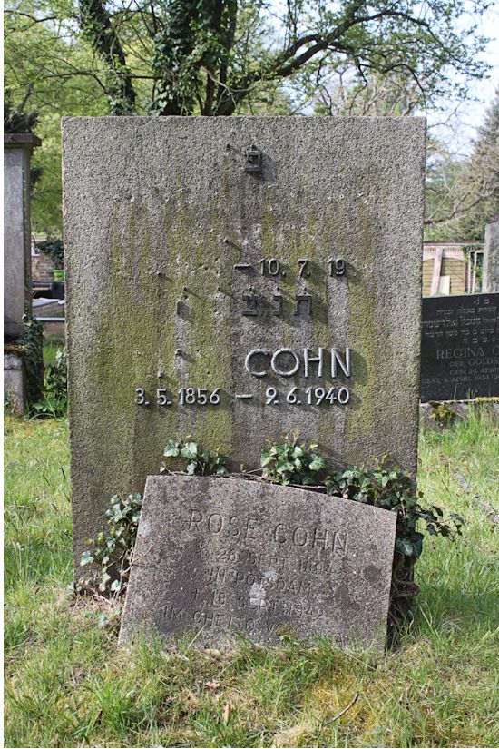 Grabstein Nummer 504 auf dem Friedhof Potsdam
