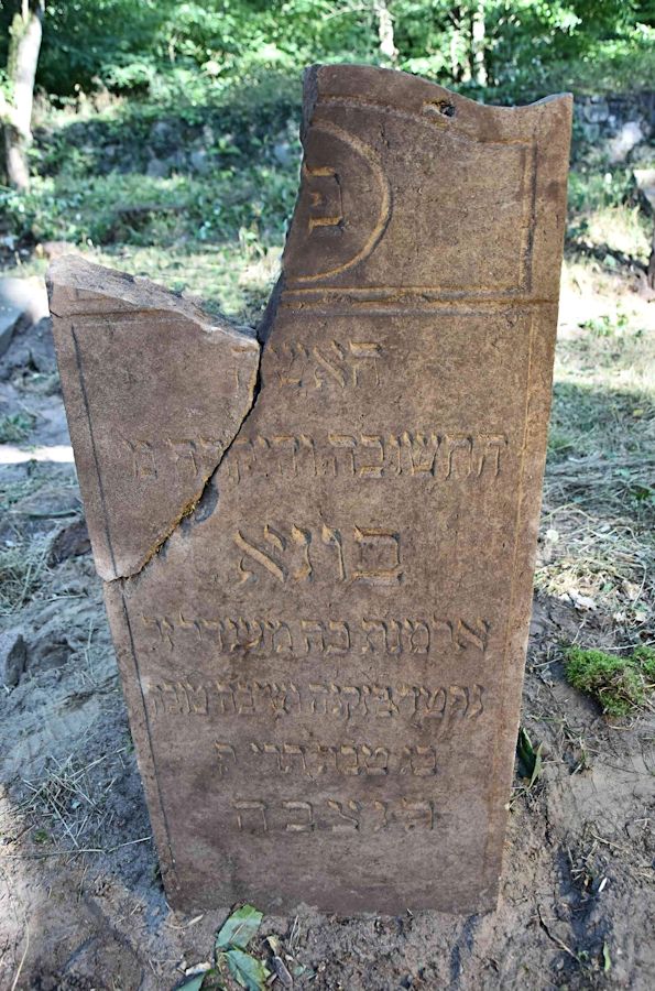 Grabstein Nummer 67 auf dem Friedhof Trzemeszno Lubuskie (Schermeisel)