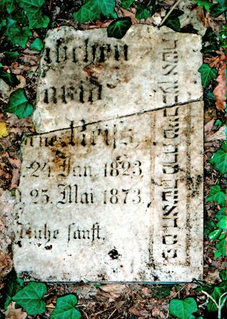 Grabstein Nummer 2008 auf dem Friedhof Frankfurt/Oder