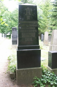 Grabstein Nummer 38 auf dem Friedhof Prenzlau