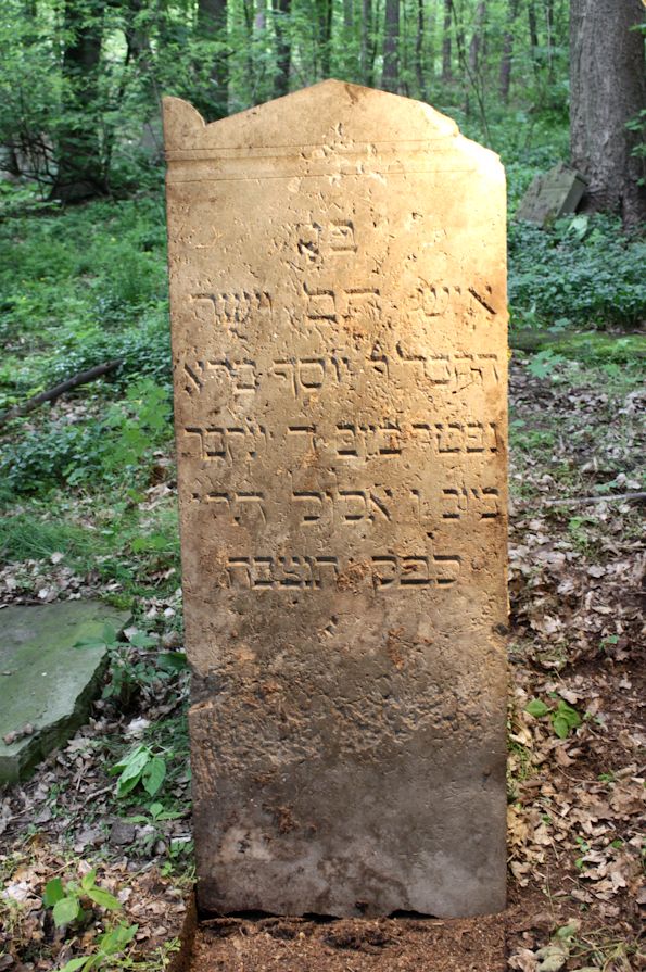 Grabstein Nummer 3 auf dem Friedhof Torzym (Sternberg)