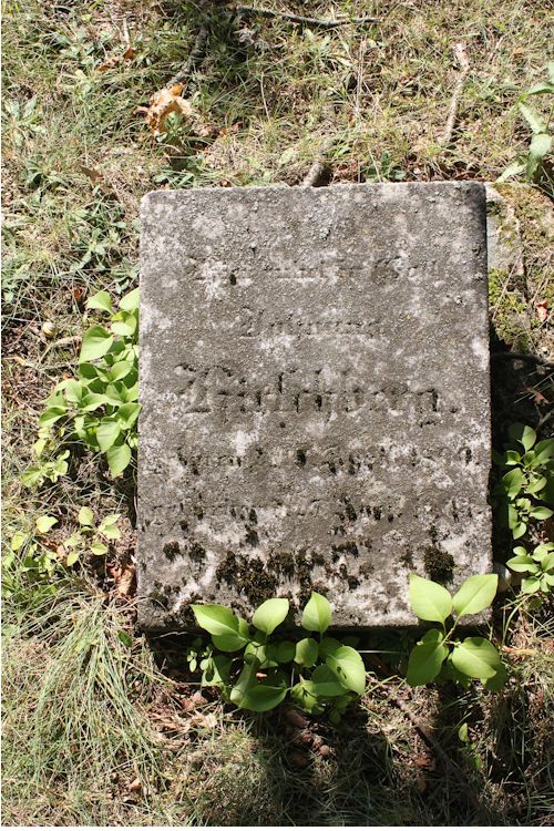 Grabstein Nummer 101 auf dem Friedhof Guben