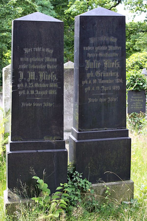 Grabstein Nummer 329 auf dem Friedhof Potsdam