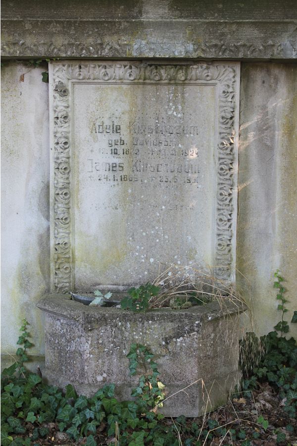 Grabstein Nummer 66 auf dem Friedhof Guben