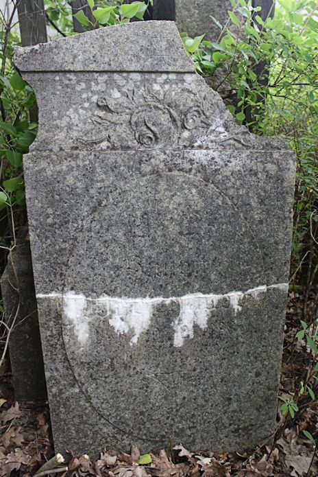 Grabstein Nummer 7 auf dem Friedhof Zasieki (Forst)