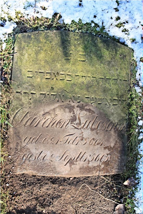 Grabstein Nummer 159 auf dem Friedhof Potsdam
