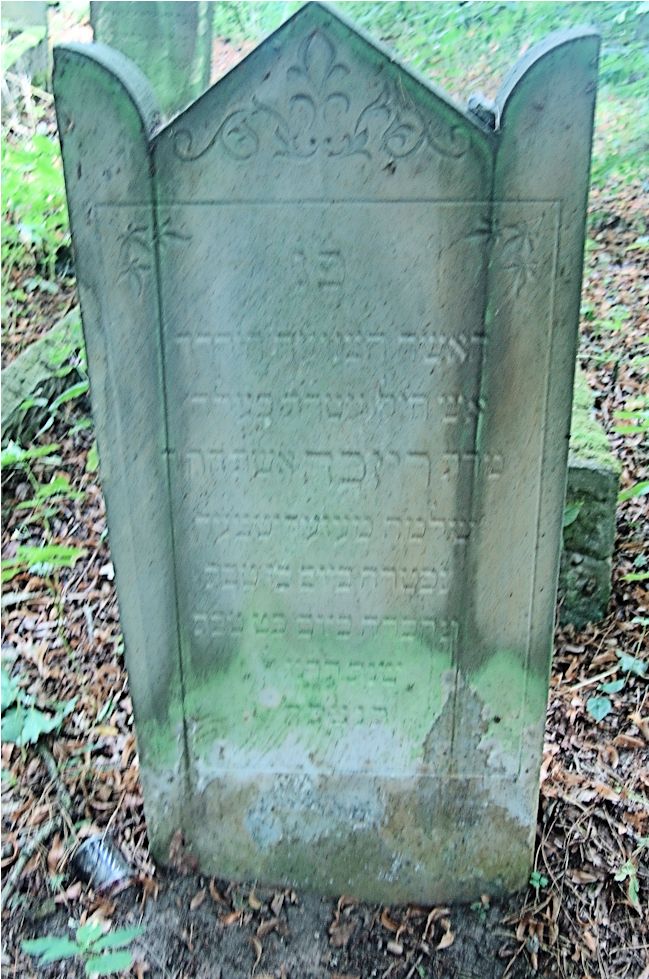 Grabstein Nummer 12 auf dem Friedhof Trzciel (Tirschtiegel)