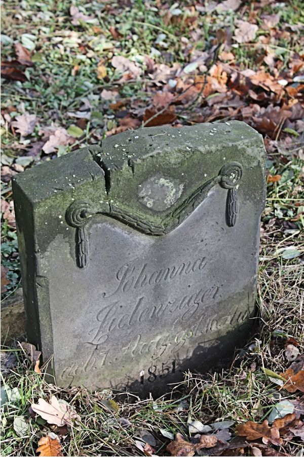 Grabstein Nummer 165 auf dem Friedhof Potsdam