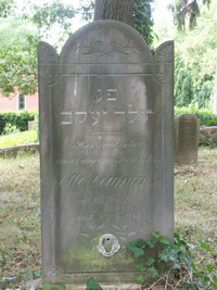 Grabstein Nummer 25 auf dem Friedhof Joachimsthal
