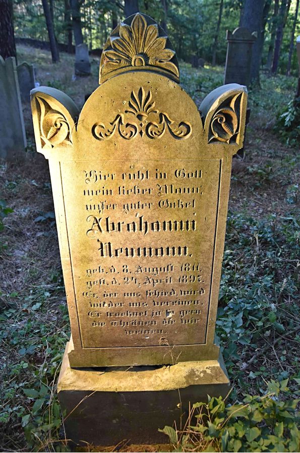 Grabstein Nummer 114 auf dem Friedhof Trzemeszno Lubuskie (Schermeisel)