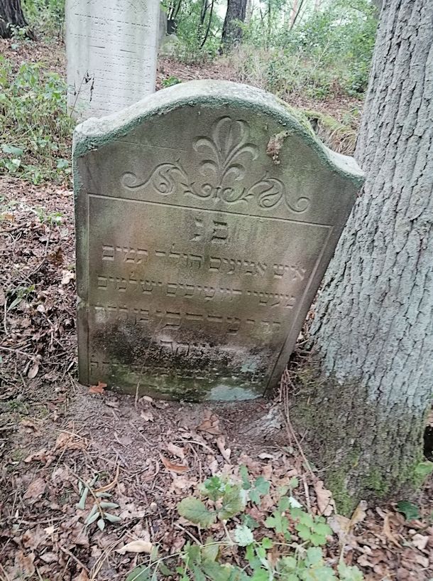 Grabstein Nummer 104 auf dem Friedhof Trzciel (Tirschtiegel)