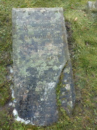 Grabstein Nummer 68 auf dem Friedhof Prenzlau