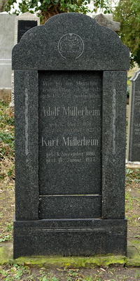 Grabstein Nummer 76 auf dem Friedhof Schwedt