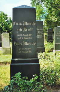 Grabstein Nummer 56 auf dem Friedhof Prenzlau