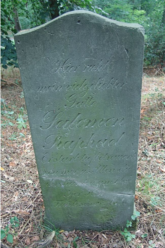 Grabstein Nummer 114 auf dem Friedhof Trzciel (Tirschtiegel)