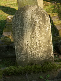 Grabstein Nummer 19 auf dem Friedhof Kremmen