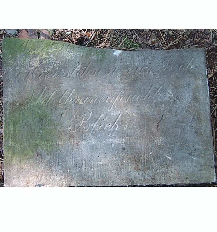 Grabstein Nummer 145 auf dem Friedhof Trzciel (Tirschtiegel)