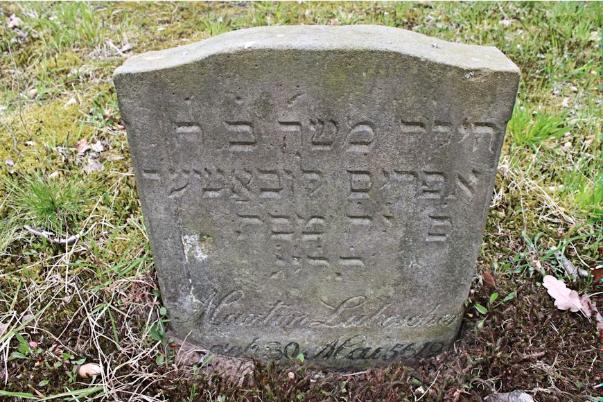 Grabstein Nummer 138 auf dem Friedhof Potsdam