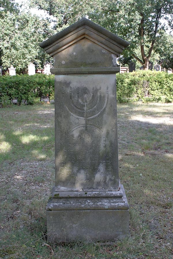 Grabstein Nummer 119 auf dem Friedhof Guben