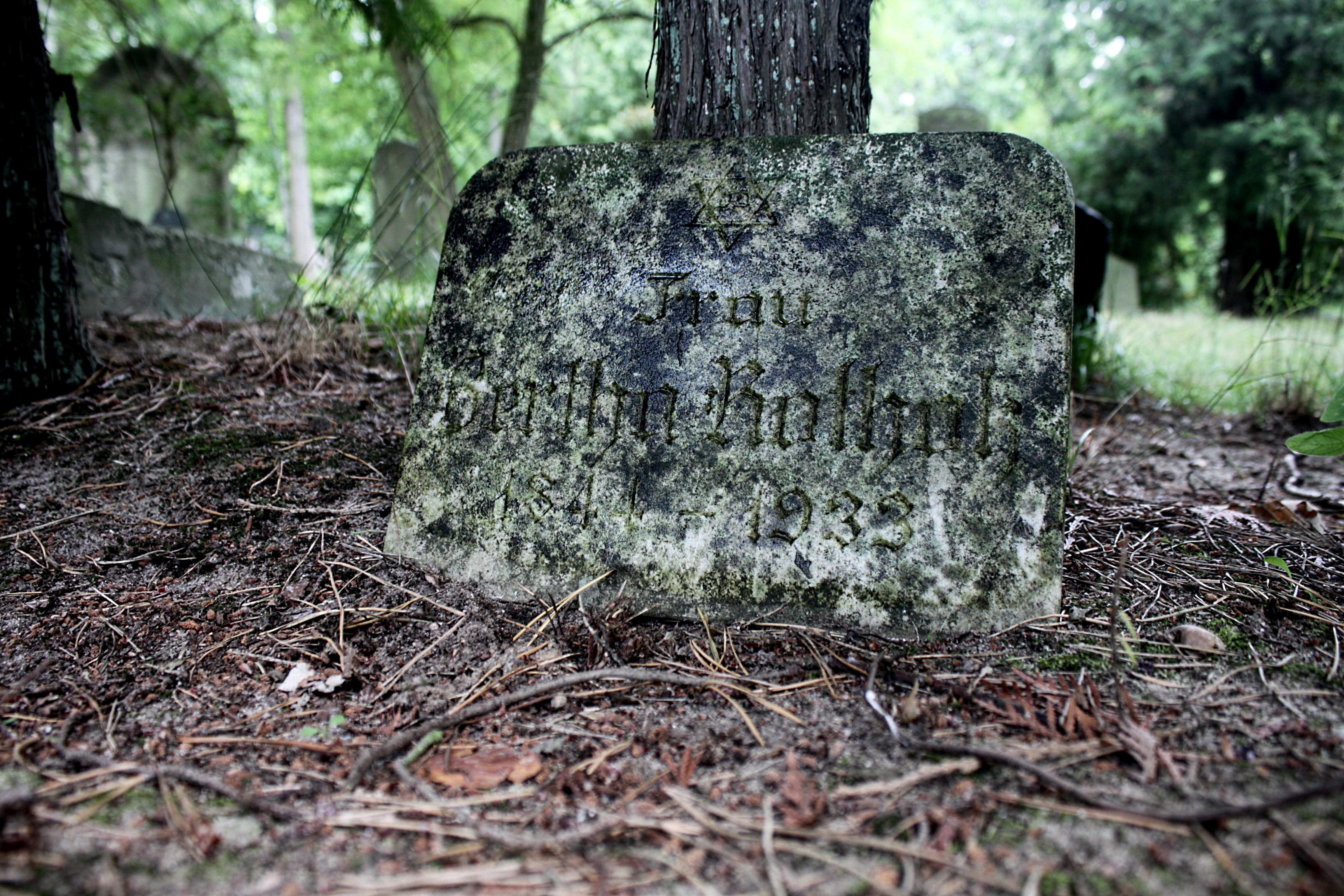 Grabstein Nummer 19 auf dem Friedhof Cottbus 1
