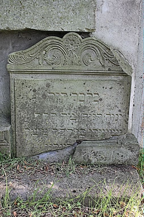 Grabstein Nummer 31 auf dem Friedhof Witnica (Vietz)