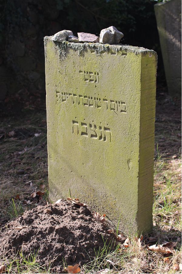Grabstein Nummer 10 auf dem Friedhof Groß Neuendorf
