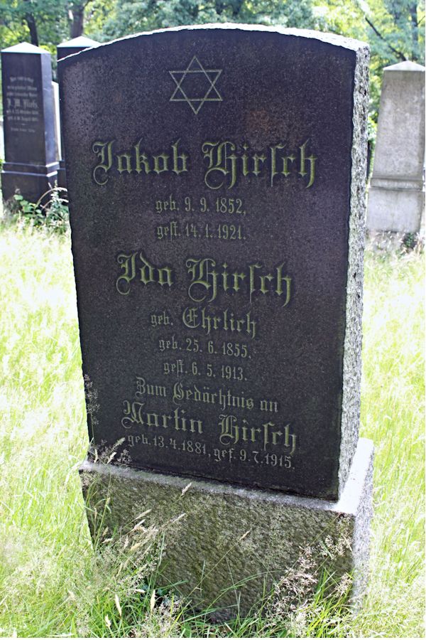 Grabstein Nummer 360 auf dem Friedhof Potsdam