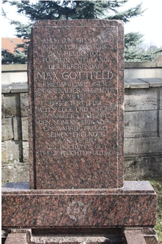 Grabstein Nummer 59 auf dem Friedhof Fürstenwalde