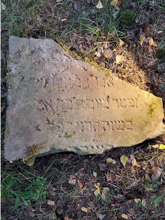 Grabstein Nummer 33 auf dem Friedhof Beeskow