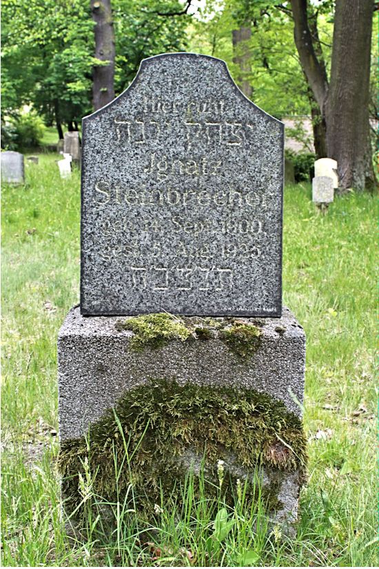 Grabstein Nummer 411 auf dem Friedhof Potsdam