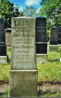 Grabstein Nummer 70 auf dem Friedhof Prenzlau