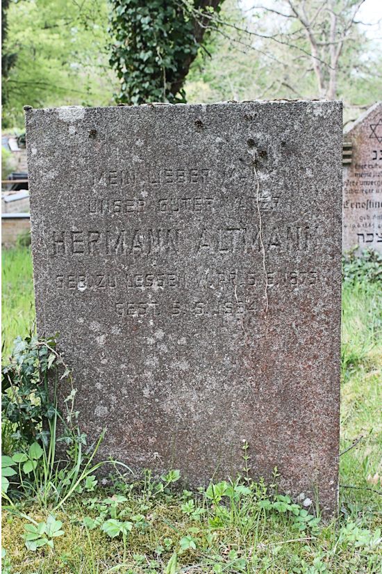 Grabstein Nummer 4981 auf dem Friedhof Potsdam