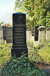 Grabstein Nummer 57 auf dem Friedhof Prenzlau