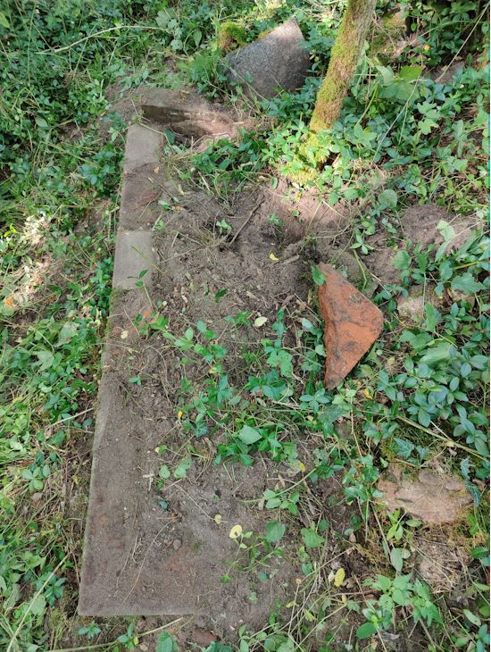 Grabstein Nummer 41 auf dem Friedhof Boleszkowice (Fürstenfelde)