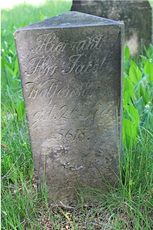 Grabstein Nummer 181 auf dem Friedhof Potsdam